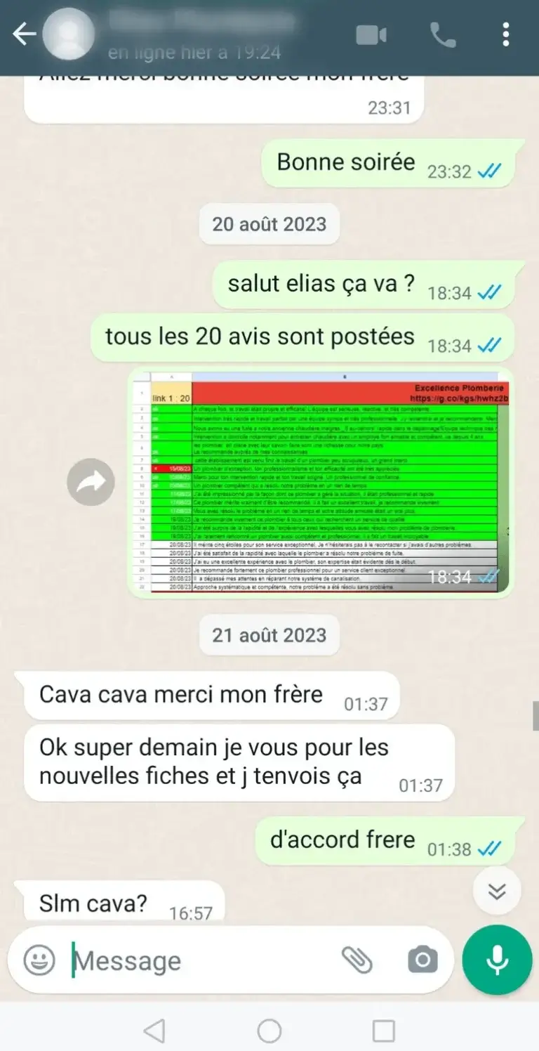 avis sur tripadvisor